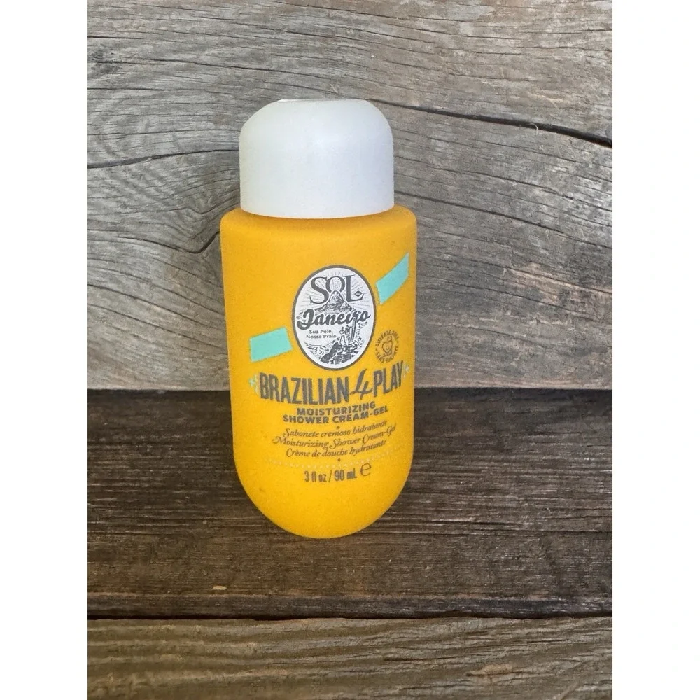 Sol de Janeiro Brazilian 4 Play Moisturizing Shower Cream-Gel,‎ 3 fl oz (90ml) –